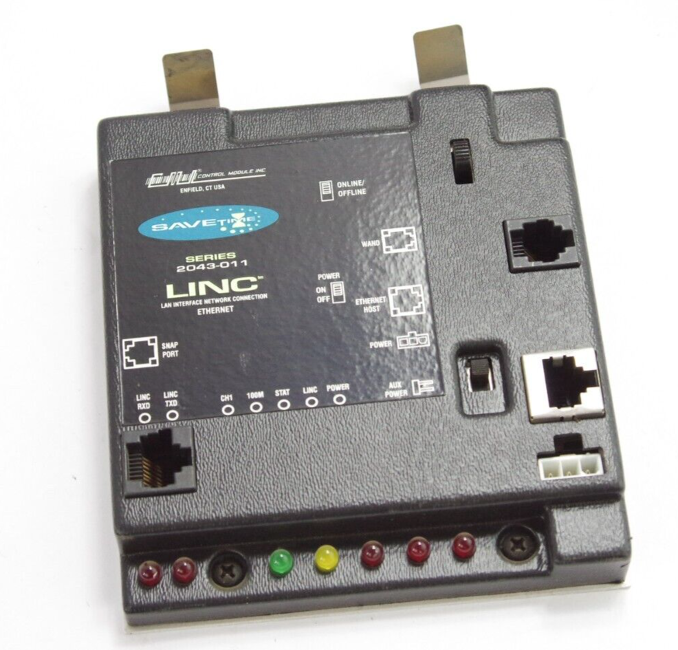 Control Module Series 2043-011 LINC LAN Network Connection Ethernet Interface