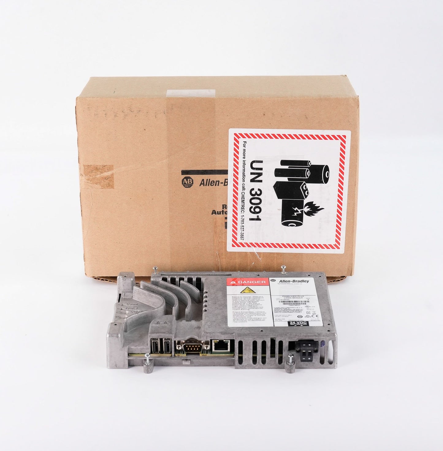 Allen Bradley 2711P-RP8D /B PanelView Plus Logic Module - Without Original Box