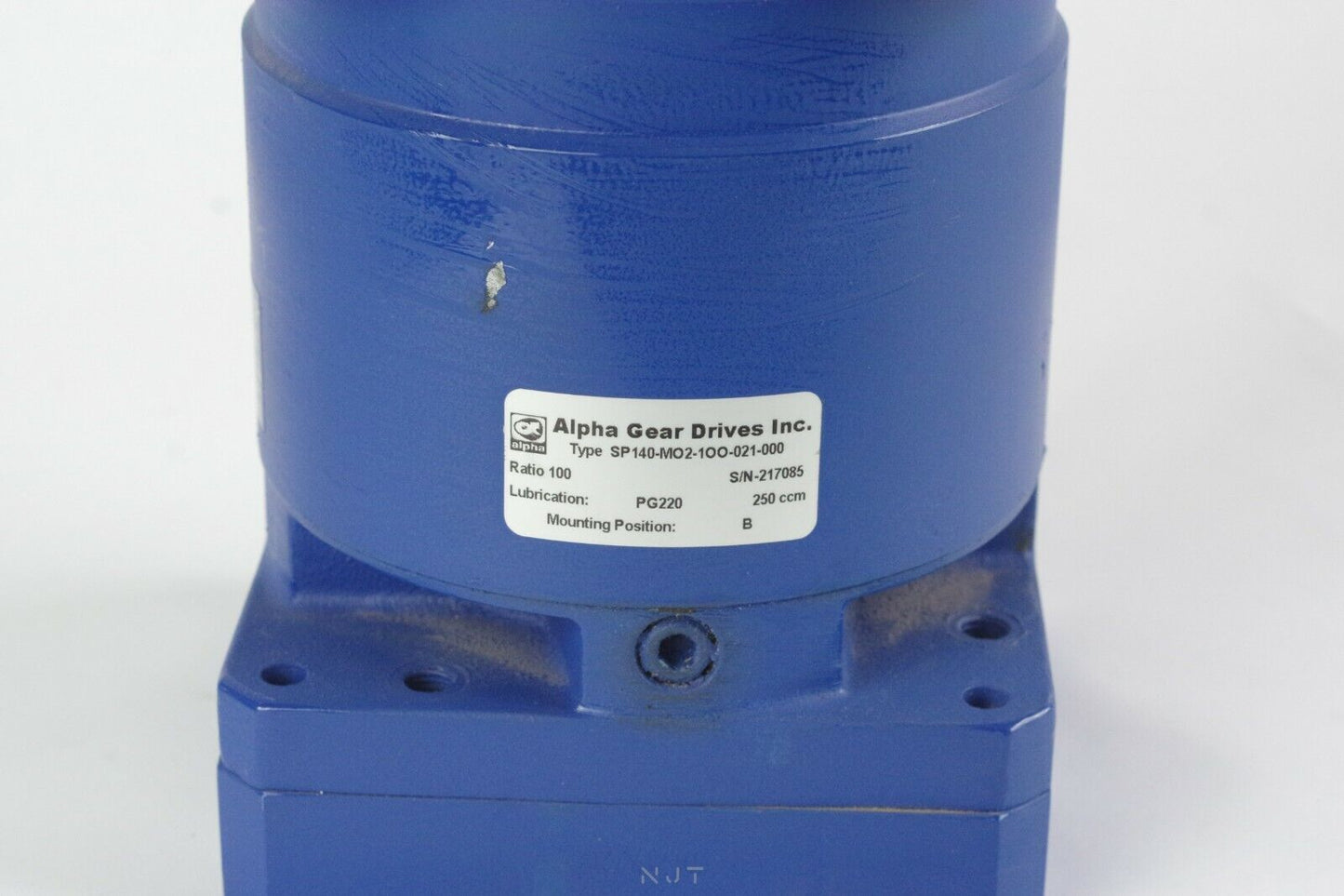 ALPHA SP 140-M02-100-021-000 SP140-M02-100-021-000 PLANETARY GEARBOX 100:1 RATIO