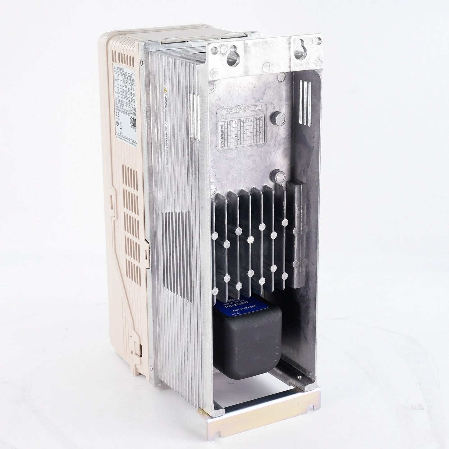 Yaskawa CIPR-HV60U4008CFAA-AAAAHA Rev A 480V 7.5A 5HP AC Drive - Open Box