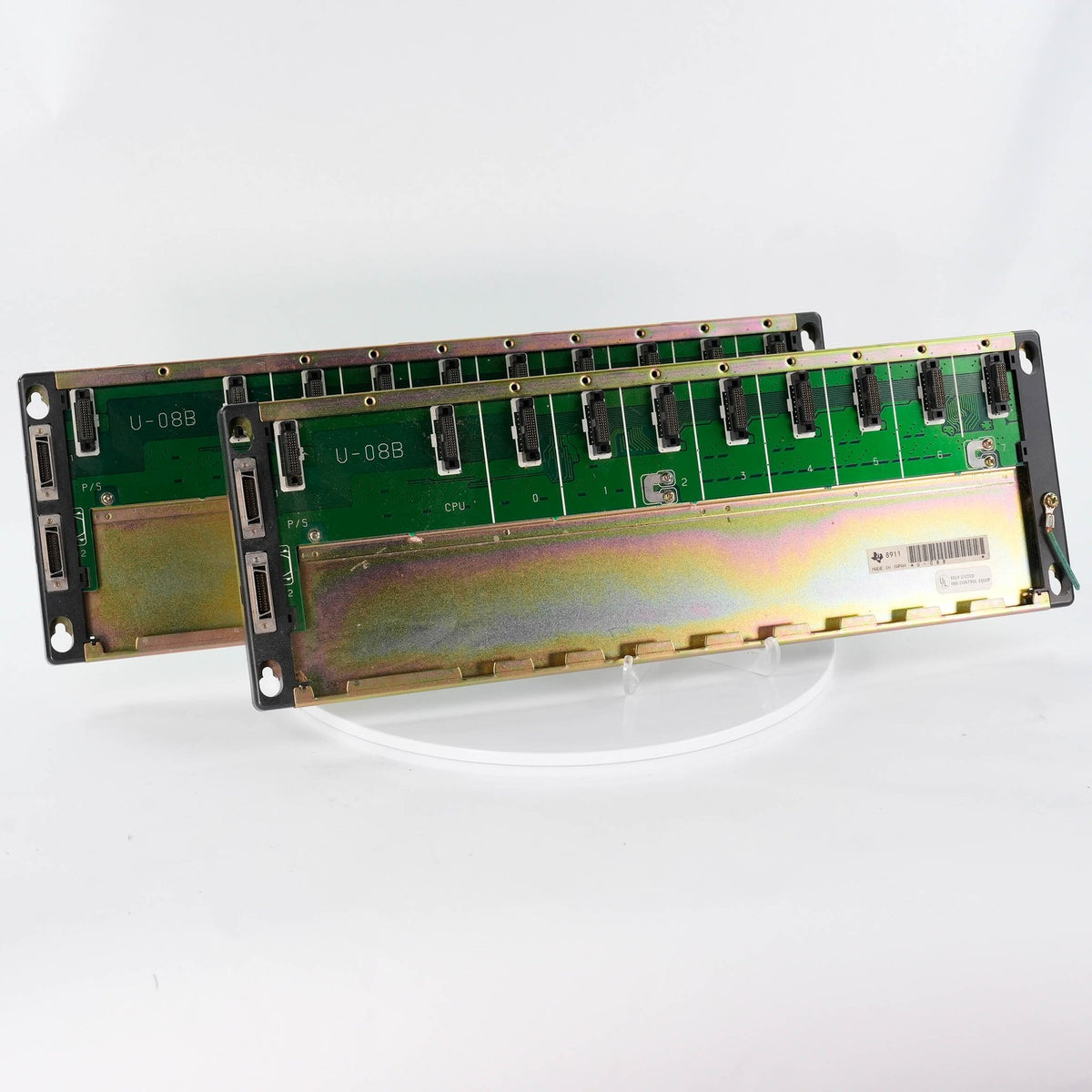 Texas Instruments U-08B 8-Slot I/O Base Series 500 505 PLC Rack Chassis U08B