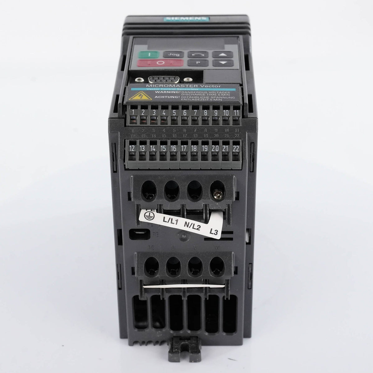 Siemens 6SE3211-5CA40 Micromaster Vector AC Drive 0.12kW 230V 6SE32115CA40