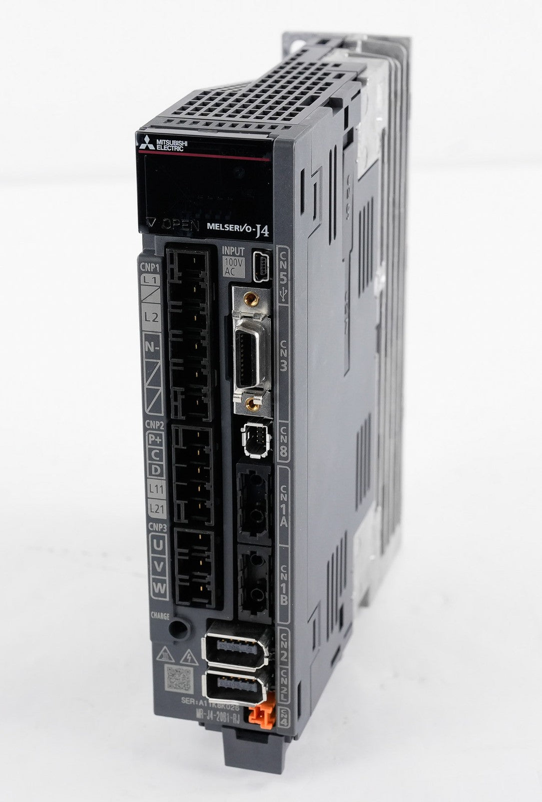 Mitsubishi Melservo-J4 MR-J4-20B1-RJ AC Servo Drive 200W MRJ420B1RJ