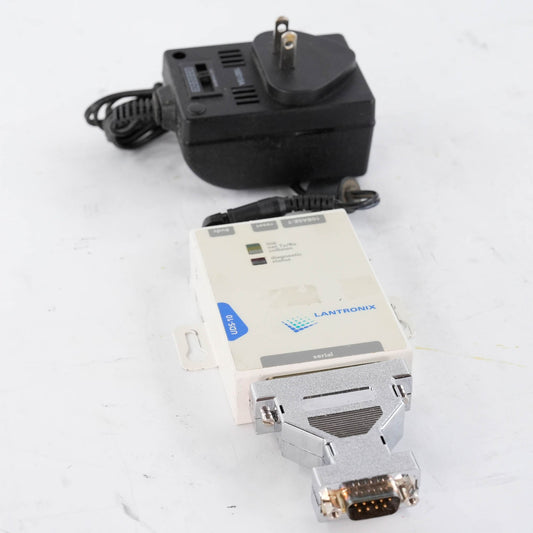 Lantronix UDS-10-01 Single Port Serial to Ethernet Device Server UDS1001 10Mbps