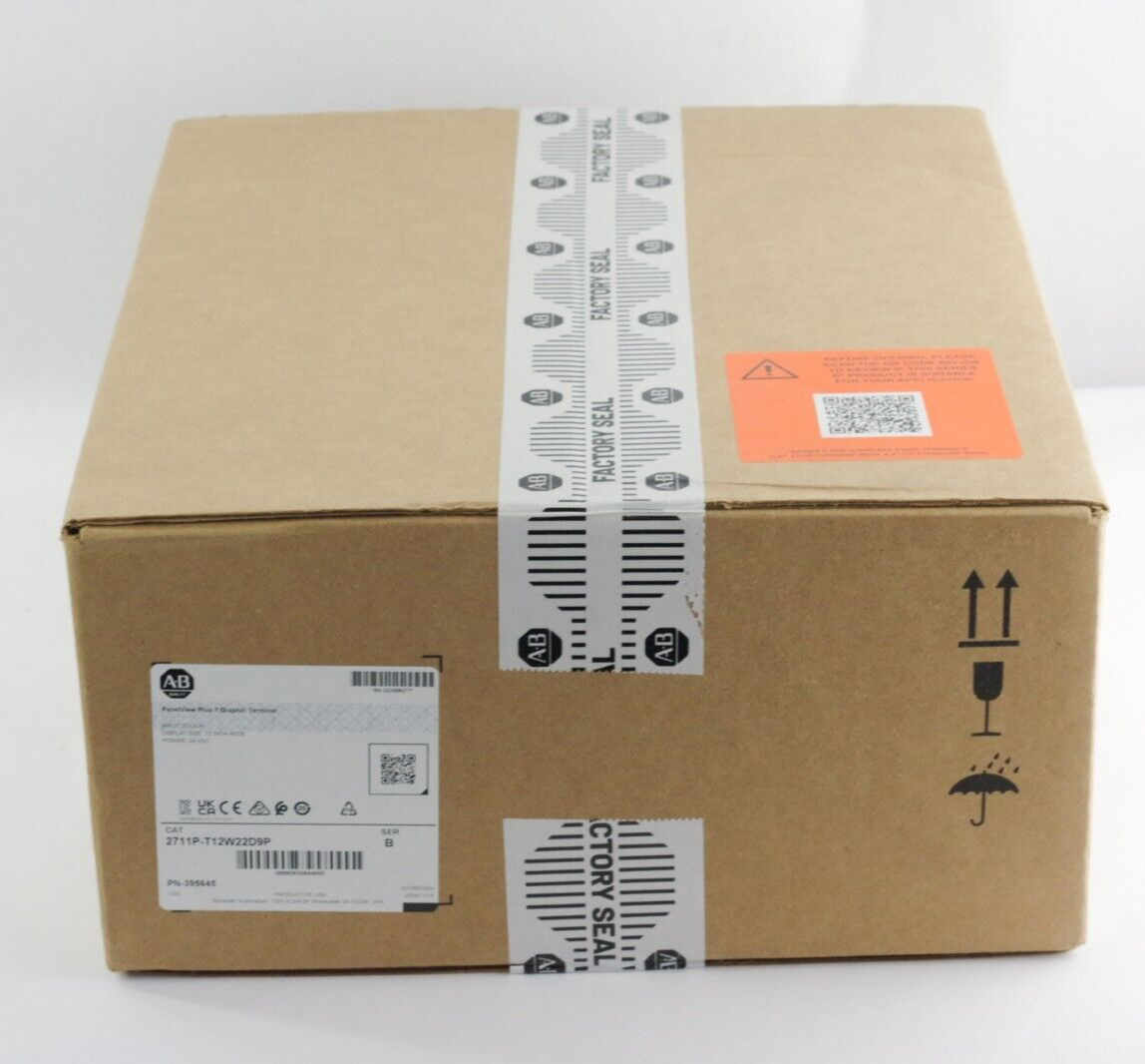 2024 Allen Bradley 2711P-T12W22D9P /B PanelView Plus 7 Terminal - Sealed Surplus