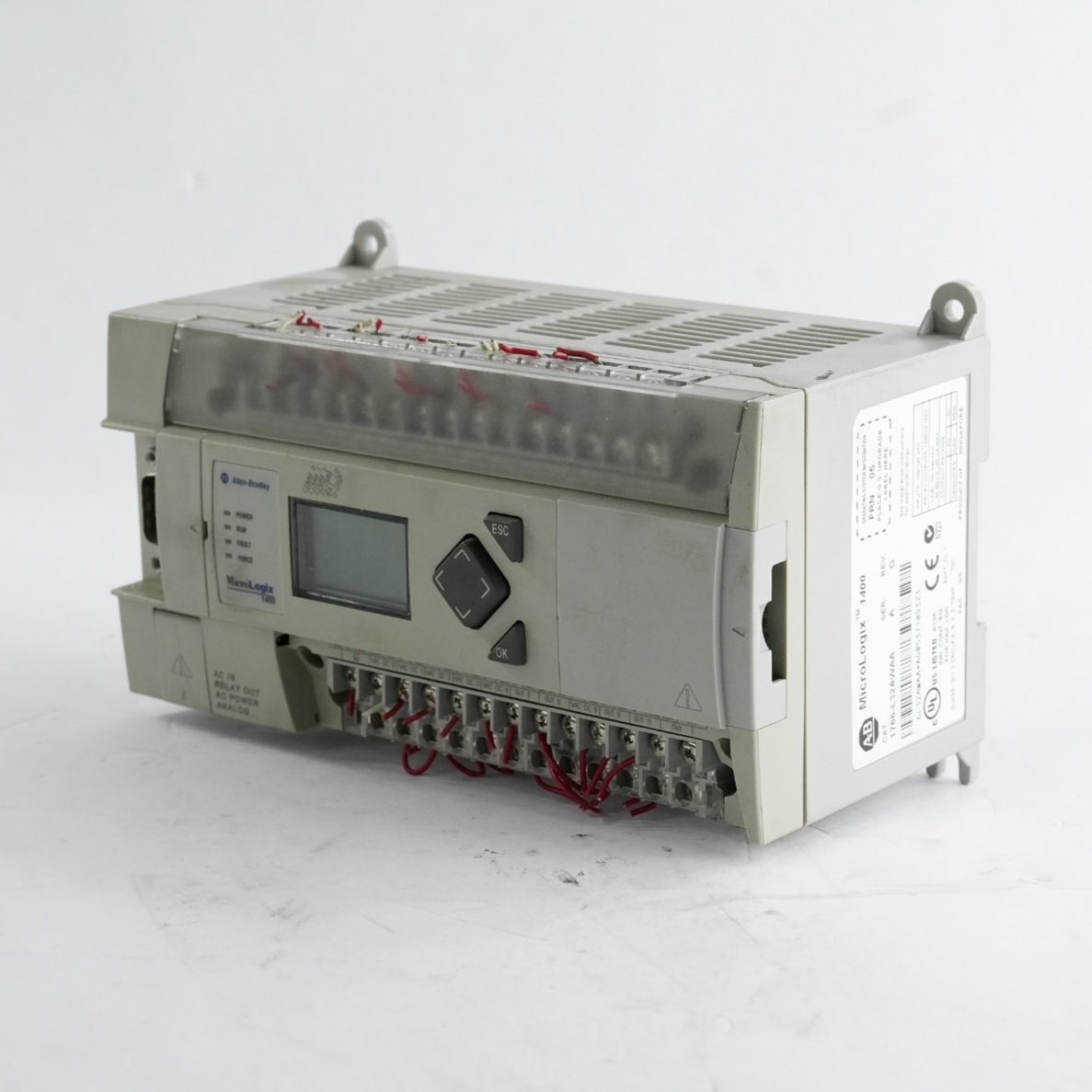 Allen Bradley 1766-L32AWAA Ser A Rev G MicroLogix 1400 Controller 32 Point