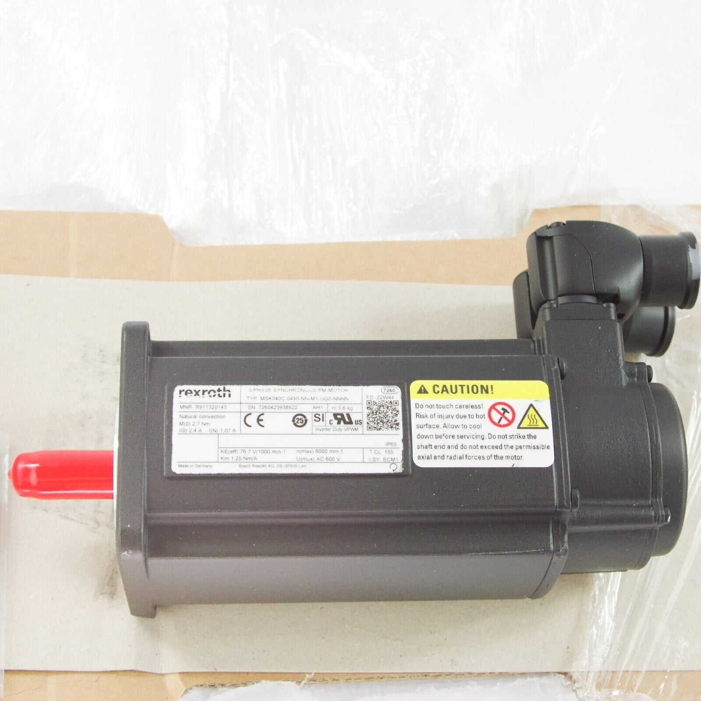 Rexroth MSK040C-0450-NN-M1-UG0-NNNN Servo Motor