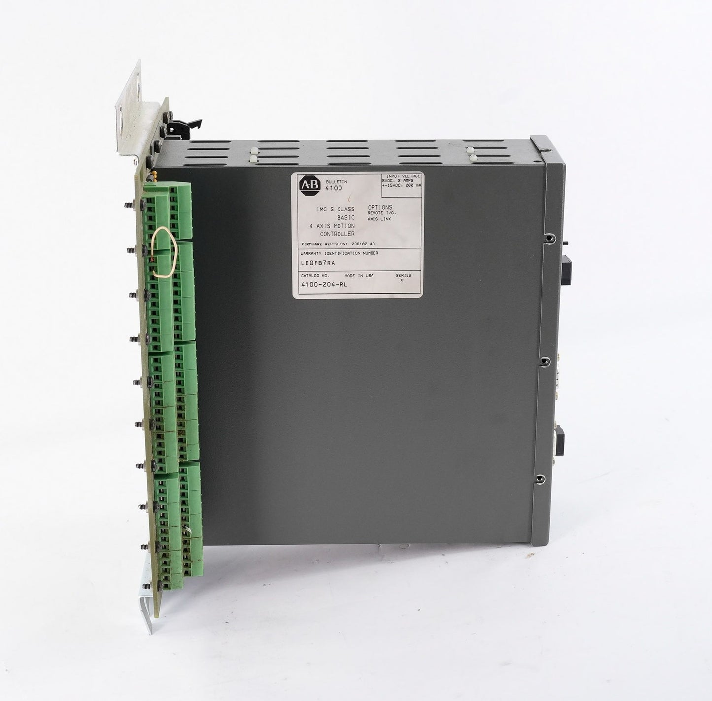 Allen Bradley 4100-204-RL /C IMC S Class 4-Axis Motion Controller 4100204RL