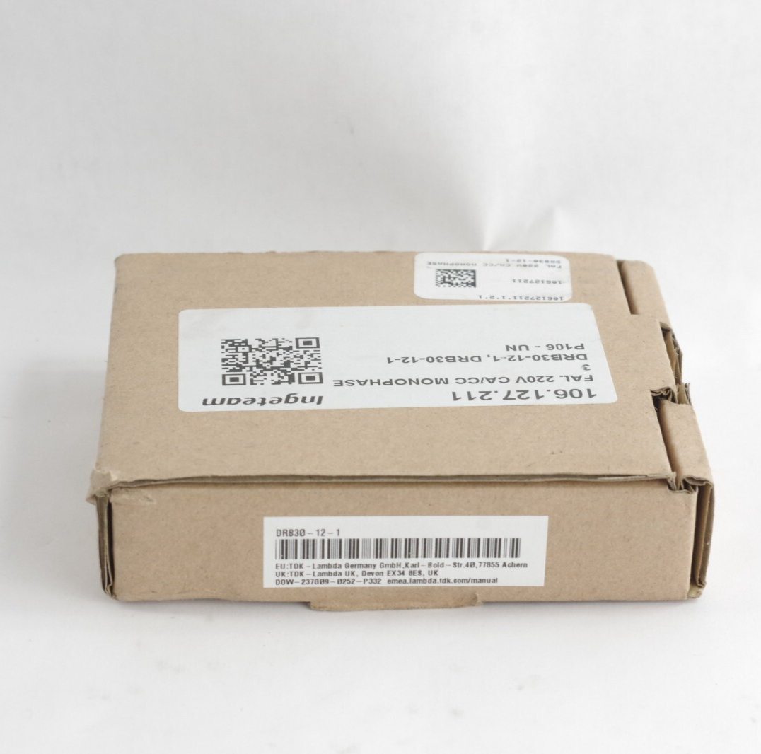 TDK-Lambda DRB30-12-1 DRB Switch Mode DIN Rail Power Supply - Sealed Surplus