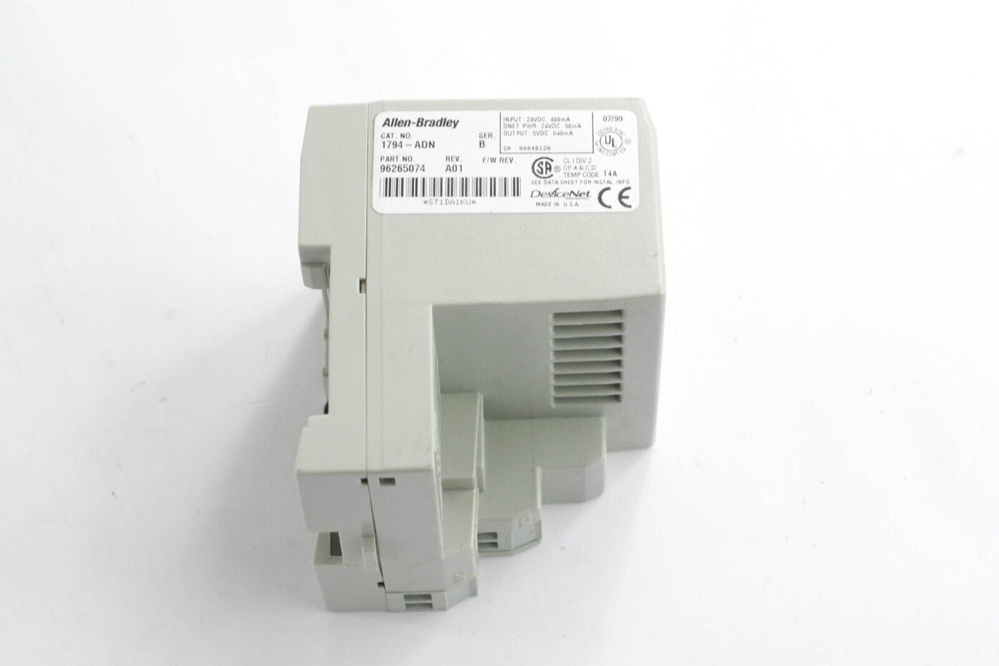 Allen Bradley 1794-ADN /B Flex I/O Adapter Ser B