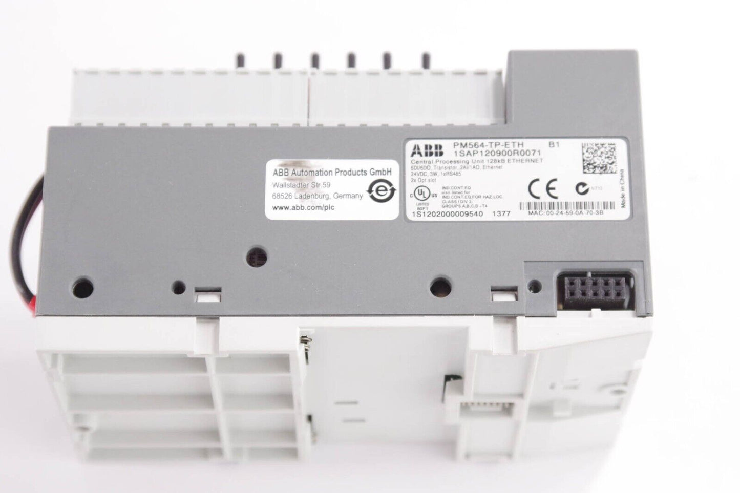 ABB 1SAP120900R0071 PM564-TP-ETH Programmable Logic Controller