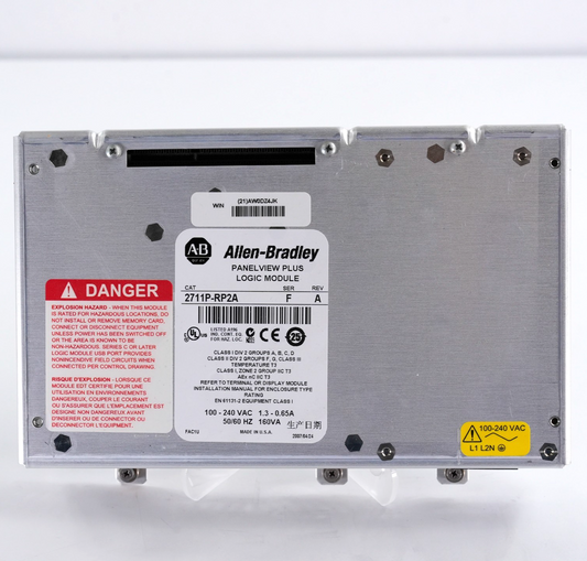Allen Bradley 2711P-RP2A /F Rev A PanelView Plus Logic Module 2711PRP2A