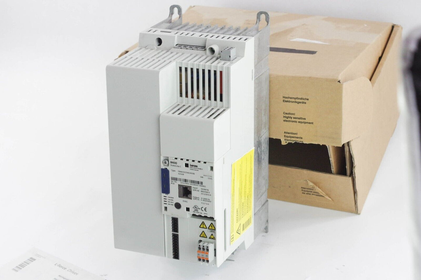 Lenze E84AVSCE4024VX0 8400 Frequency Inverter 4Kw 13454078