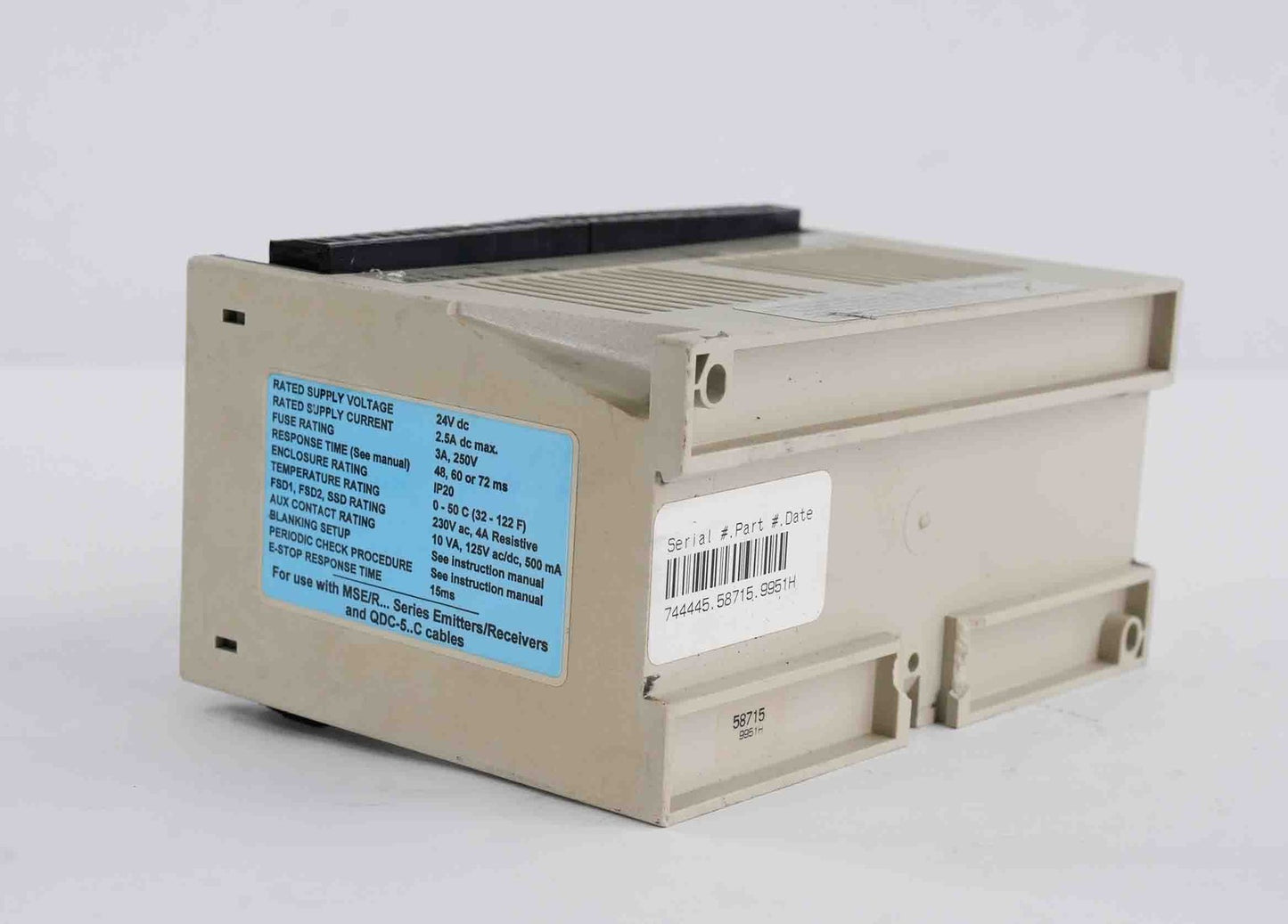 Banner MDSDINT-1T2 Mini-Screen Dual Controller Module MDSDINT1T2