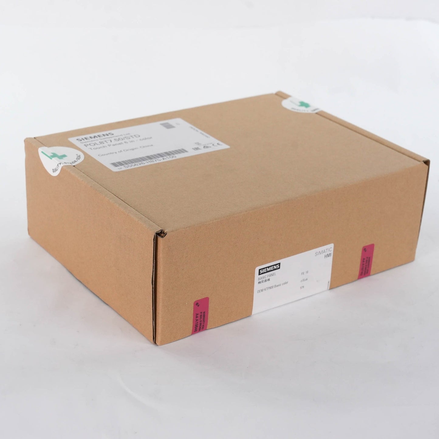 SIEMENS POL8T7.50/STD Climatix HMI Display Terminal POL8T750STD RS485 24V AC/DC