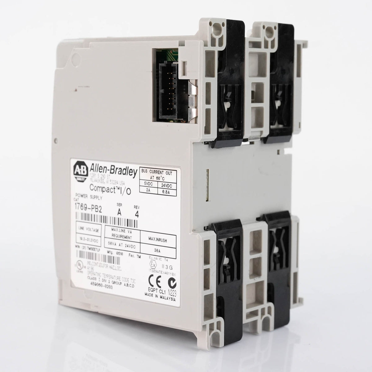 Allen Bradley 1769-PB2 CompactLogix DC Power Supply 24VDC 1769PB2 2 Amp 50W 24V