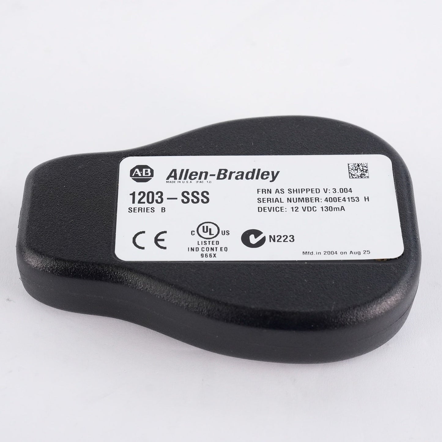 Allen Bradley 1203-SSS PowerFlex Smart Self-Scan RS-232 Converter 1203SSS 5VDC
