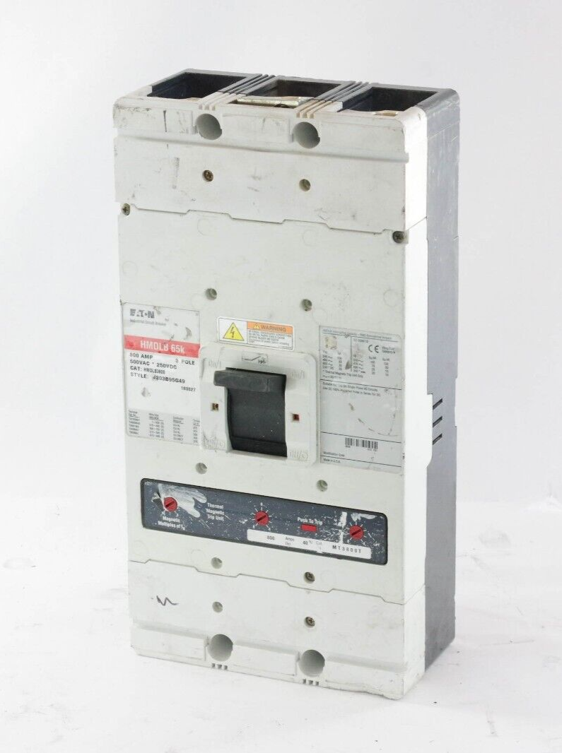 EATON HMDLB3800 3POLE 800A 600V Circuit Breaker 4203B95G49 HMDLB 65K