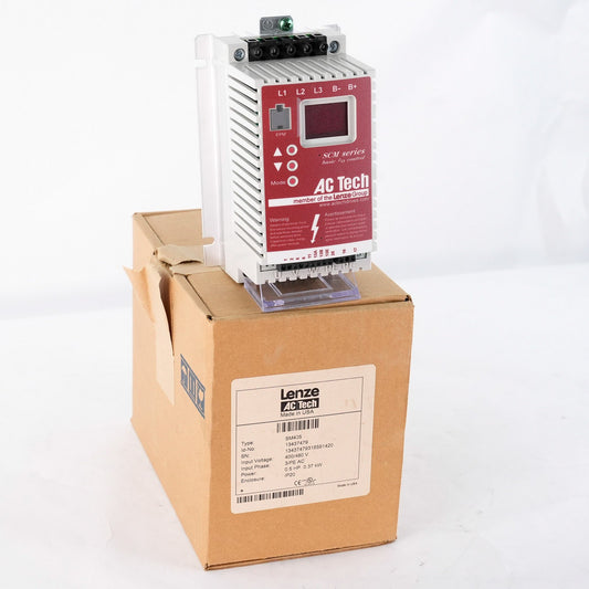 Lenze AC Tech SM405 Inverter Drive 0.5HP 0.37kW 480V 3-Phase - Open Box