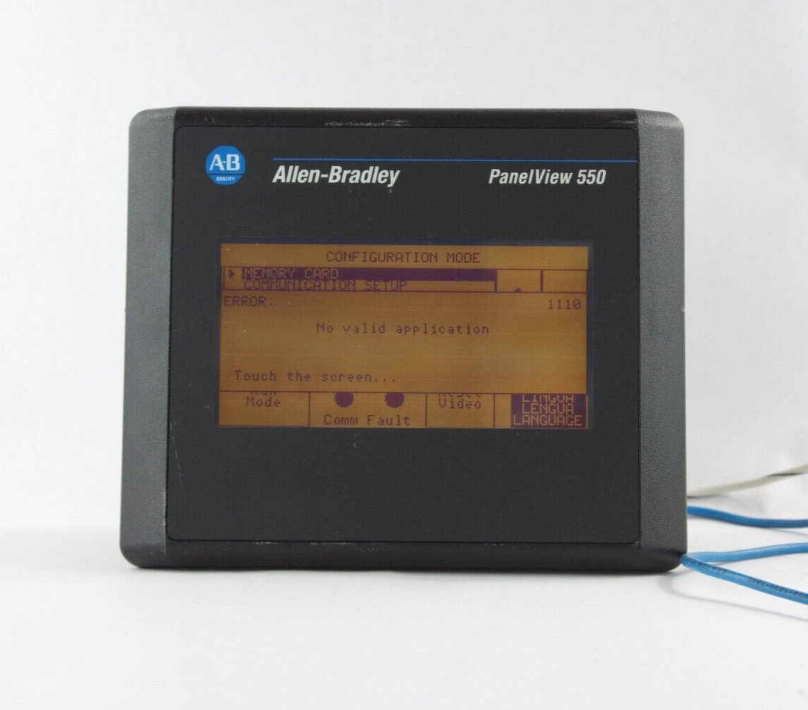 Allen Bradley 2711-T5A5L1 / 2711T5A5L1 Ser A Rev E FRN 4.1 PanelView 550 Screen