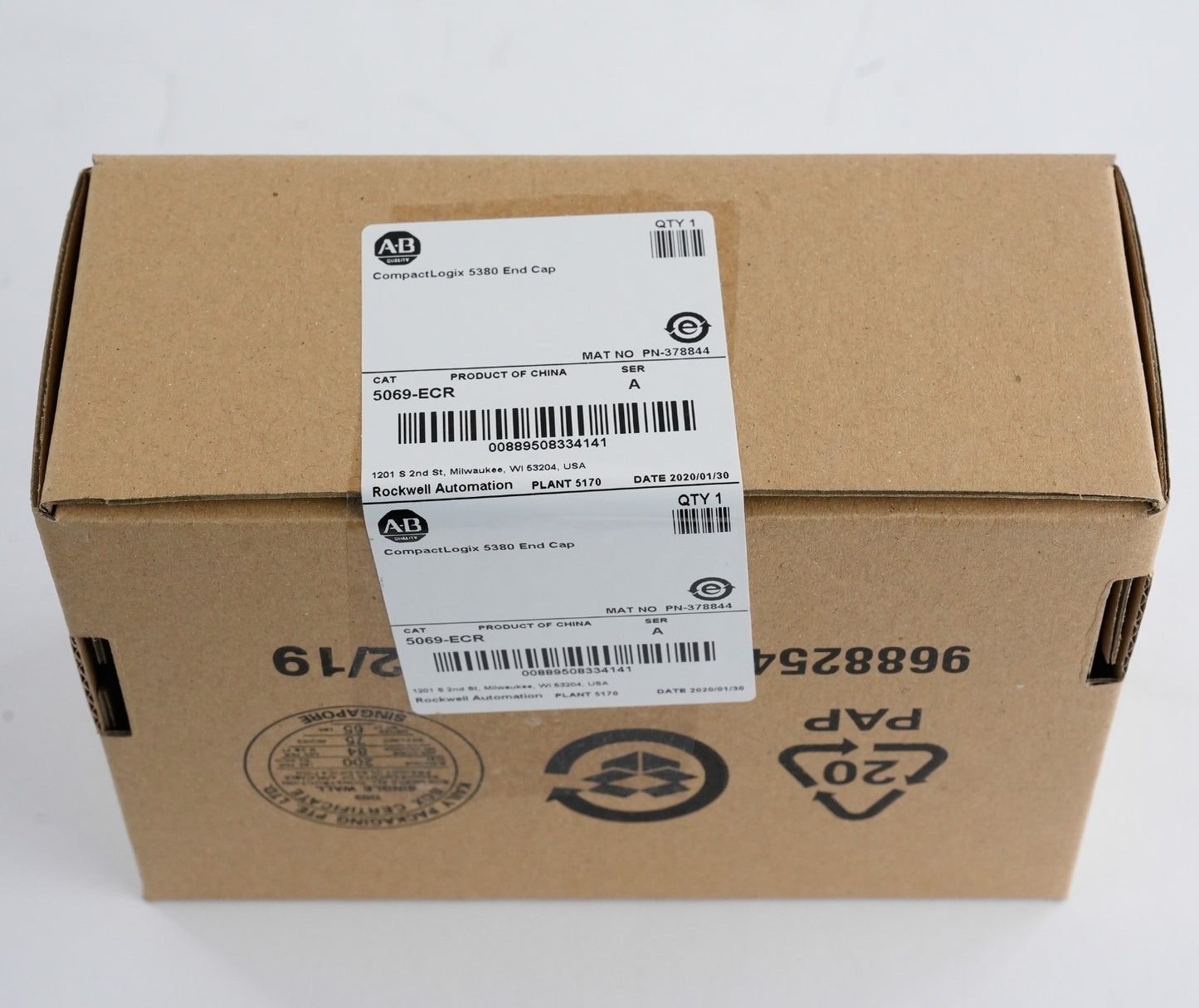 Allen Bradley 5069-L3100ERMS3 /A GuardLogix 5380 Controller 2020 - Lightly Used