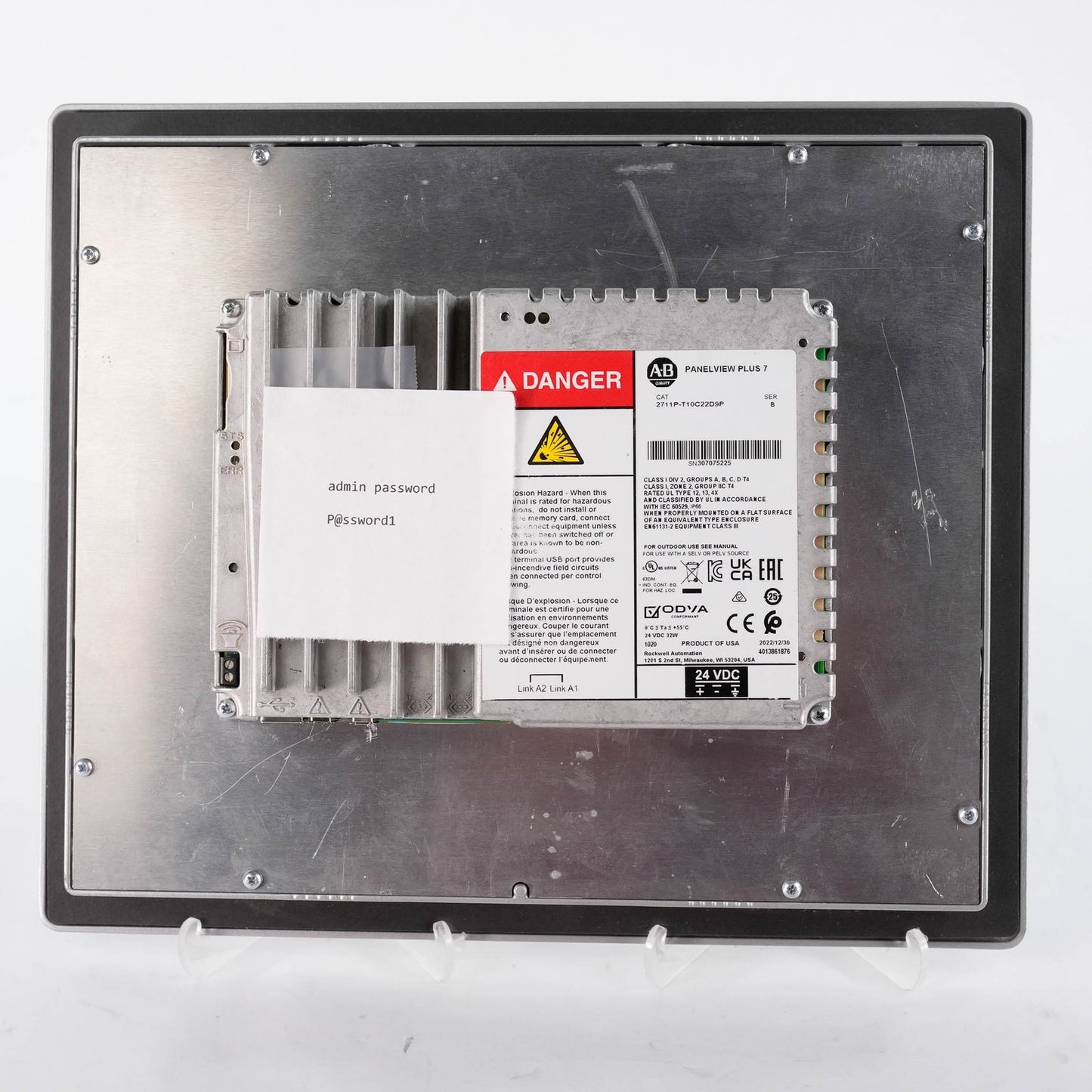 Allen Bradley 2711P-T10C22D9P Ser B PanelView Plus 7 HMI 10.4in Touch 24VDC