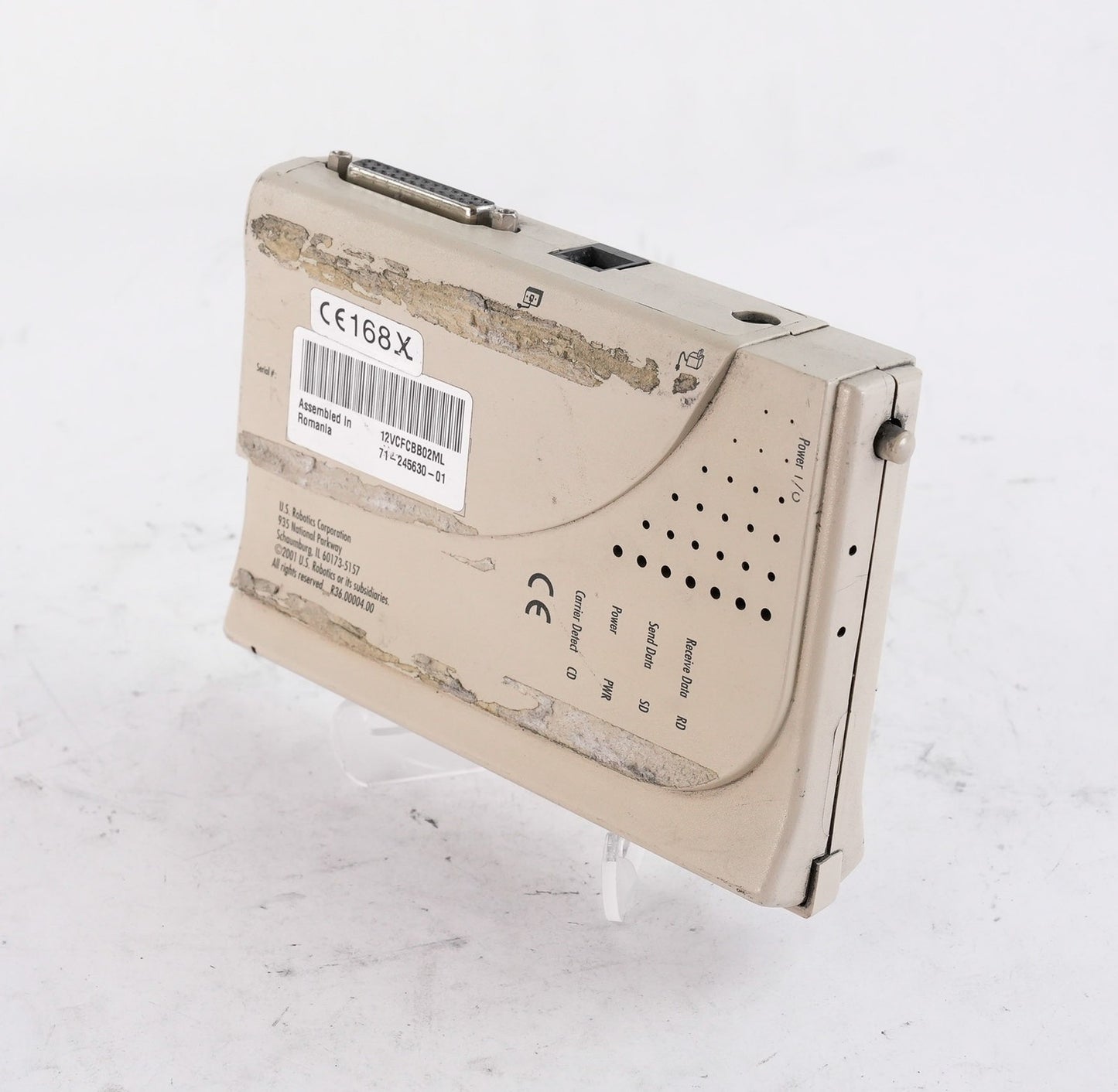 US Robotics 71-245630-01 56KFaxmodem Serial Modem 7124563001