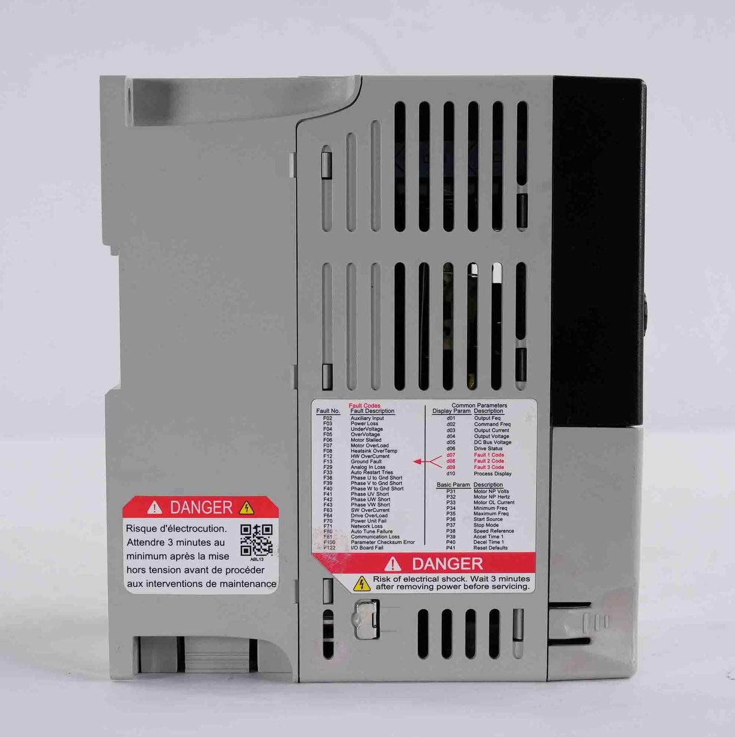 Allen Bradley 22A-A4P5N104 /A PowerFlex 4 AC Drive 1HP 0.75kW 22AA4P5N104