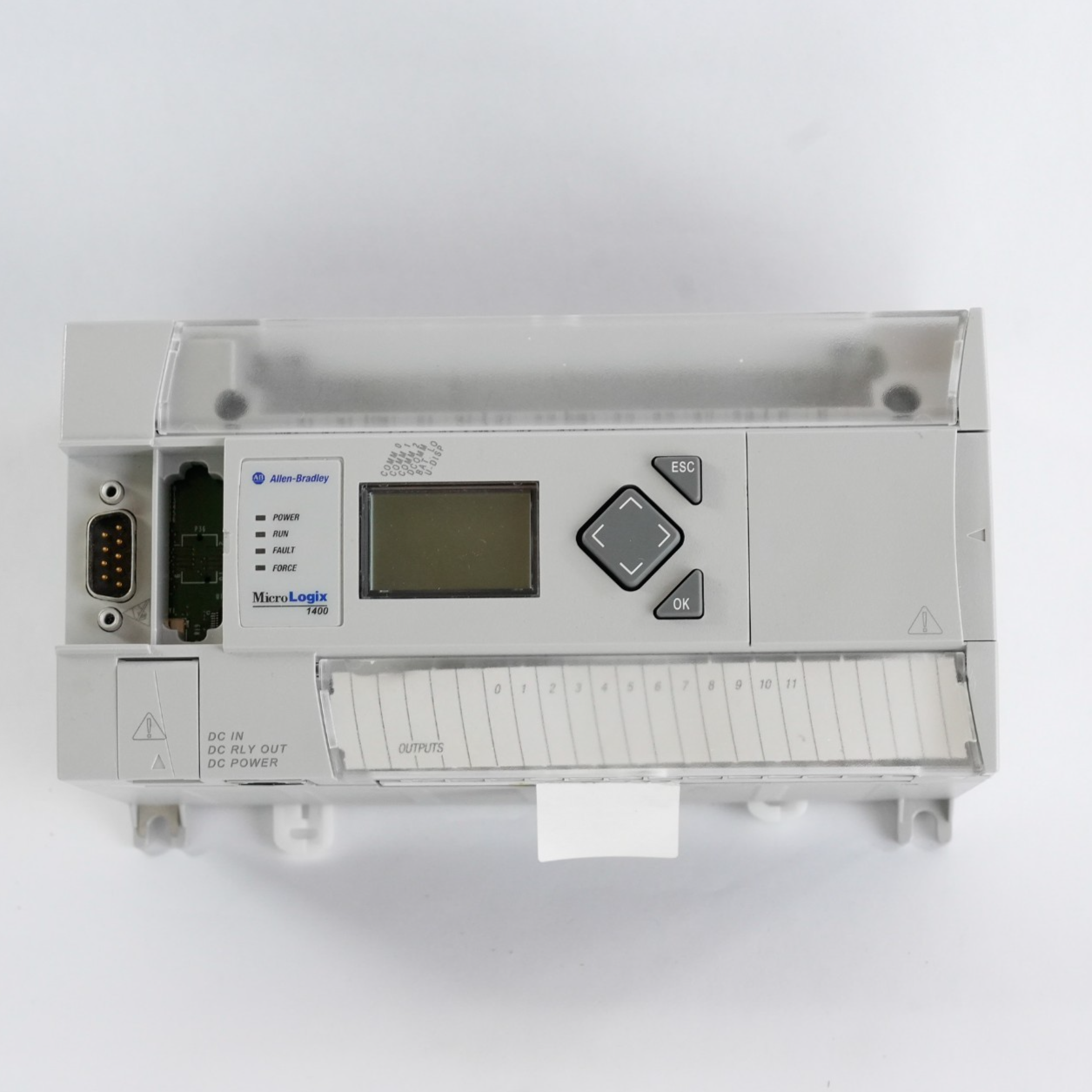 Allen Bradley 1766-L32BXB /B FW14 MicroLogix 1400 Controller - No Upper Terminal