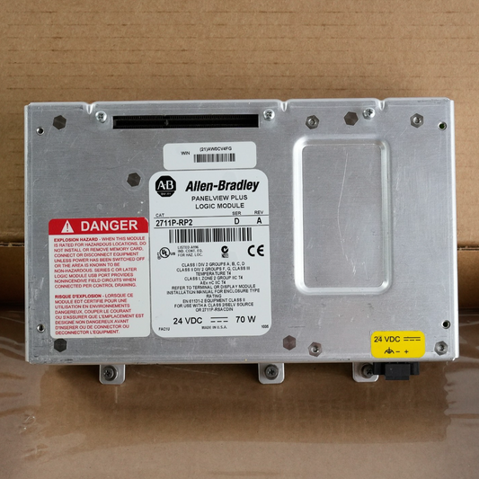 Allen Bradley 2711-RP2 /D Rev A PanelView Plus Logic Module 2711RP2