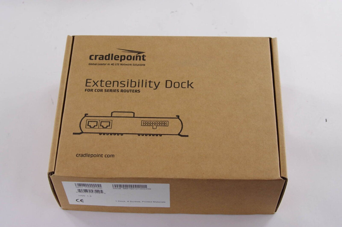 Cradlepoint COR Extensibility Dock Part 170700-000