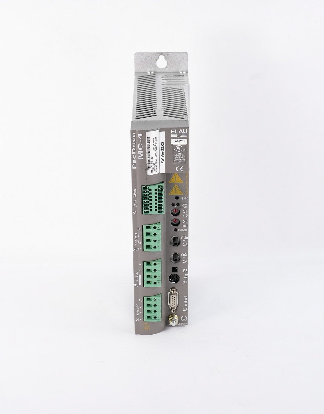 Schneider Electric MC-4/11/03/400 PacDrive MC-4 Servo Drive SW 00.16.33