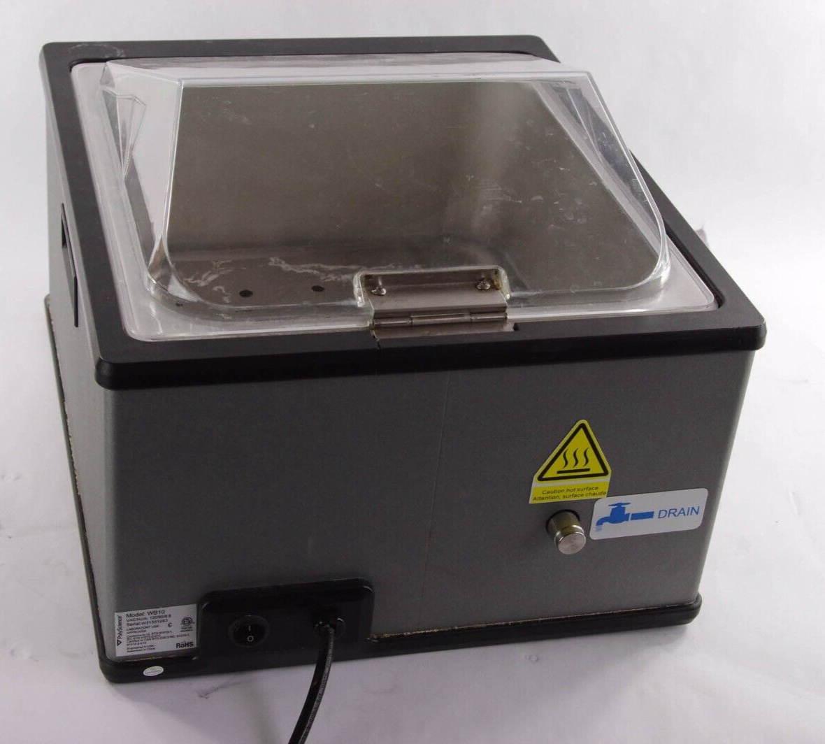 PolyScience WB10 General Purpose Digital Water Bath 120VAC 60Hz 8.6A