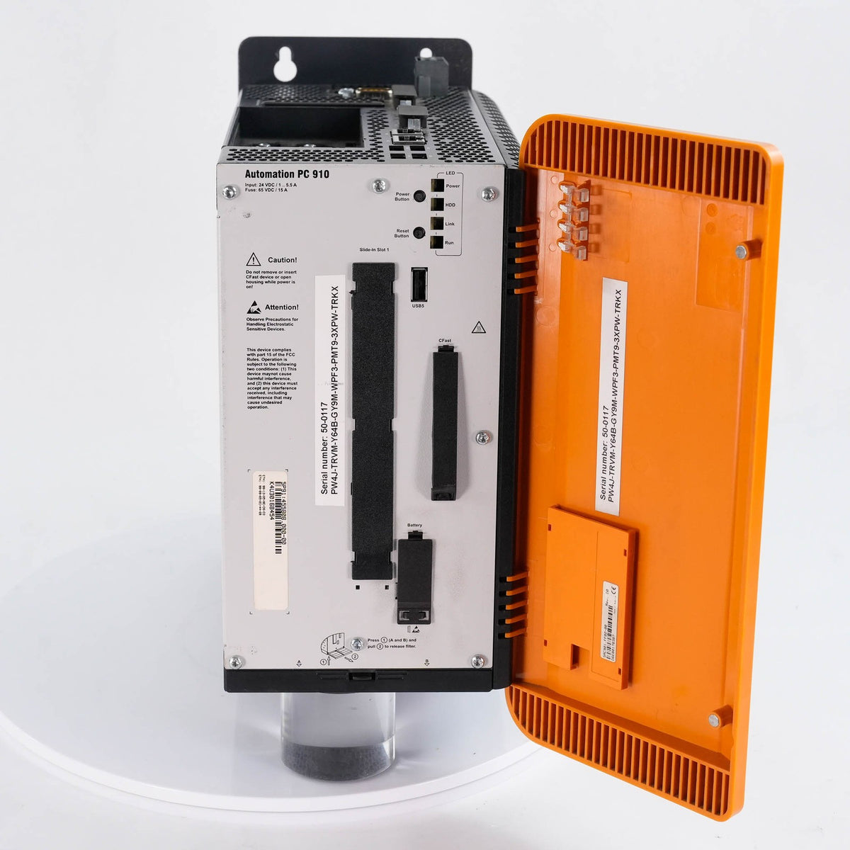 B&R 5PC910.SX02-00 Rev F5 Industrial Automation PC 910 / 5P91:455808.000-00