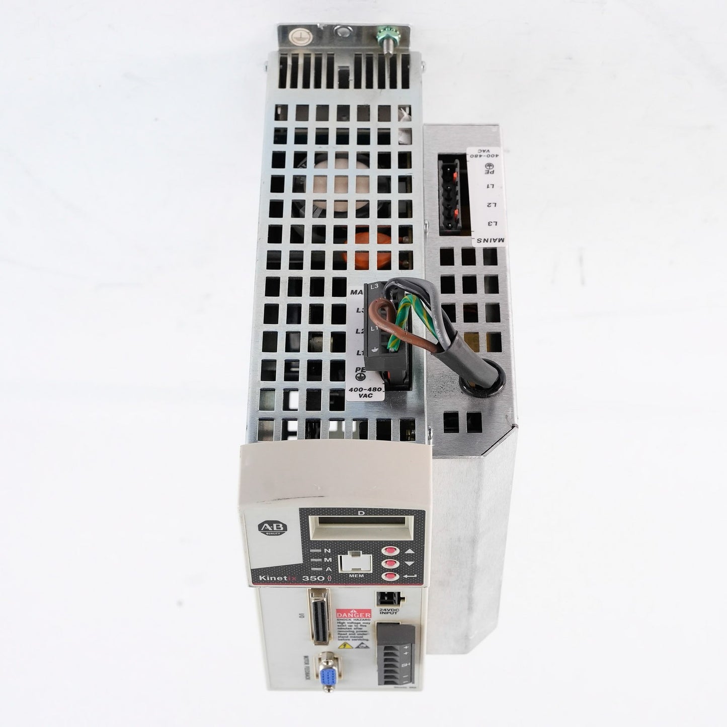 Allen Bradley 2097-V34PR6-LM /A Kinetix 350 Servo Drive + 2097-F2 Mains Filter