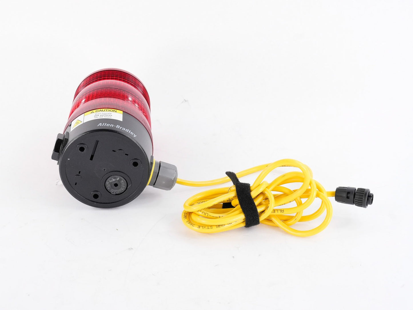 Allen Bradley 855BS-ADA10 /A Red Strobe Light + 2661 VW-1 Cable