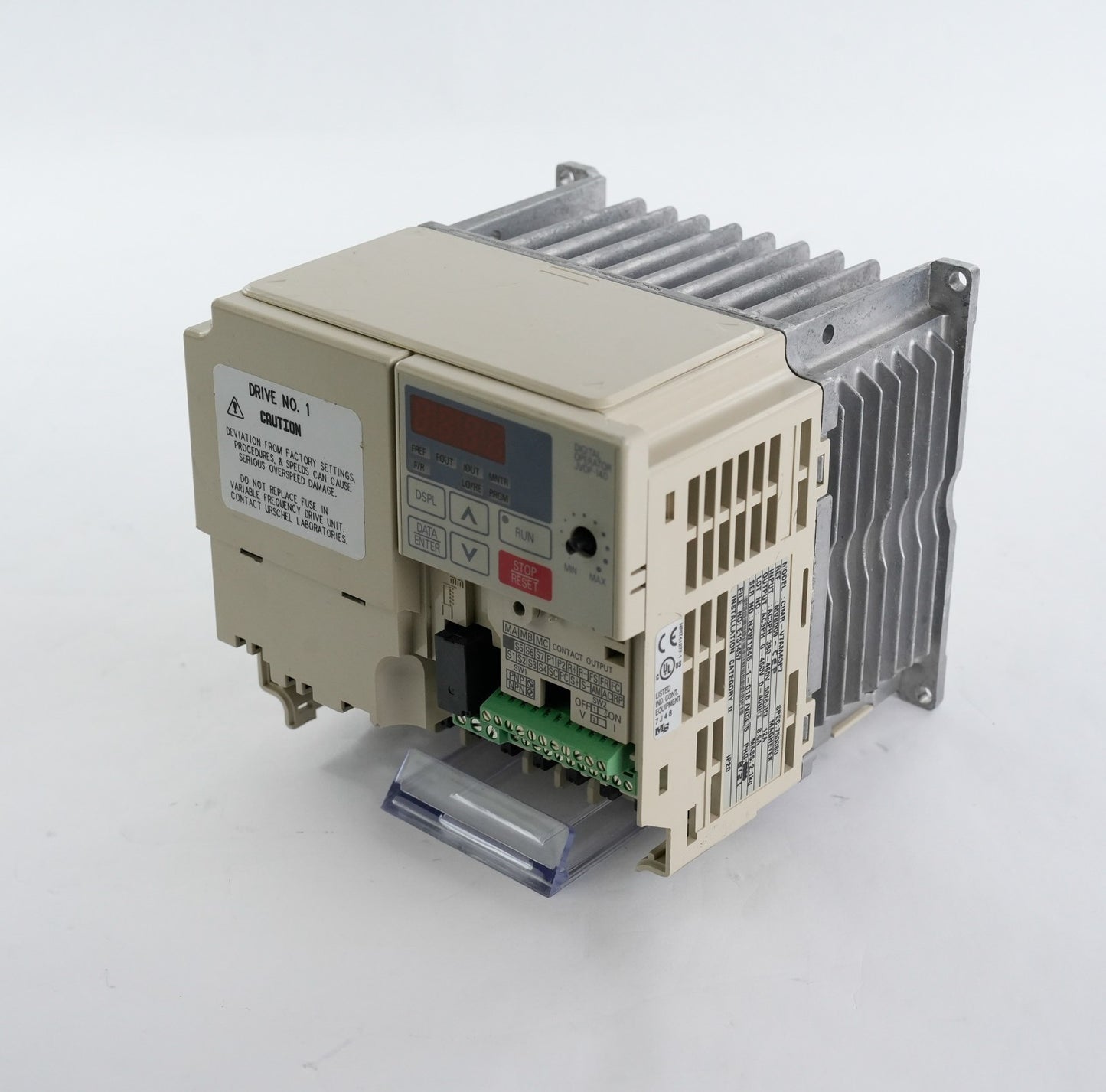 Yaskawa CIMR-V7AM43P7 Magnetek AC Drive 380-460V 0-400Hz 12A/8.6A