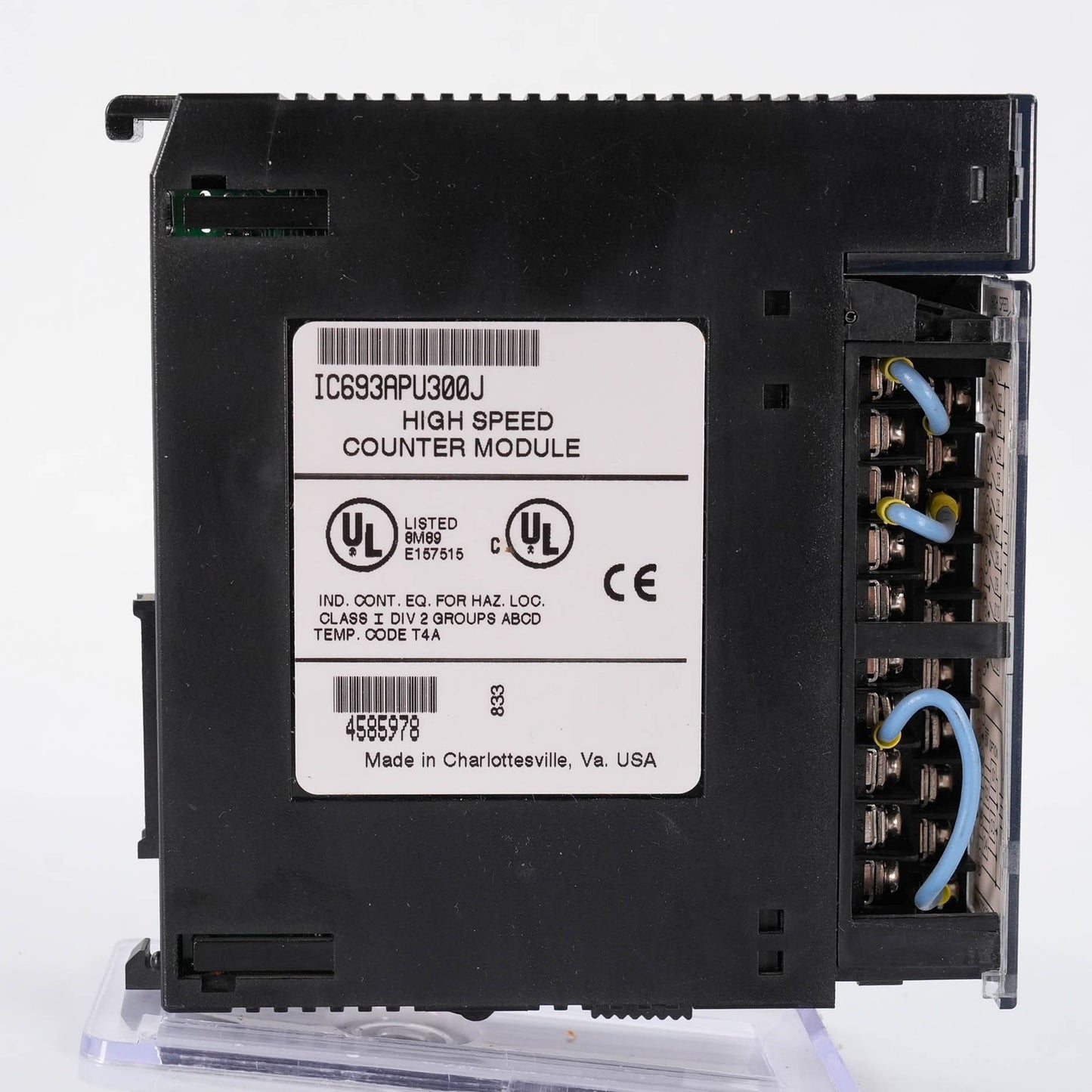 GE FANUC IC693APU300J Series 90-30 High Speed Counter Module IC693APU300 80kHz 5