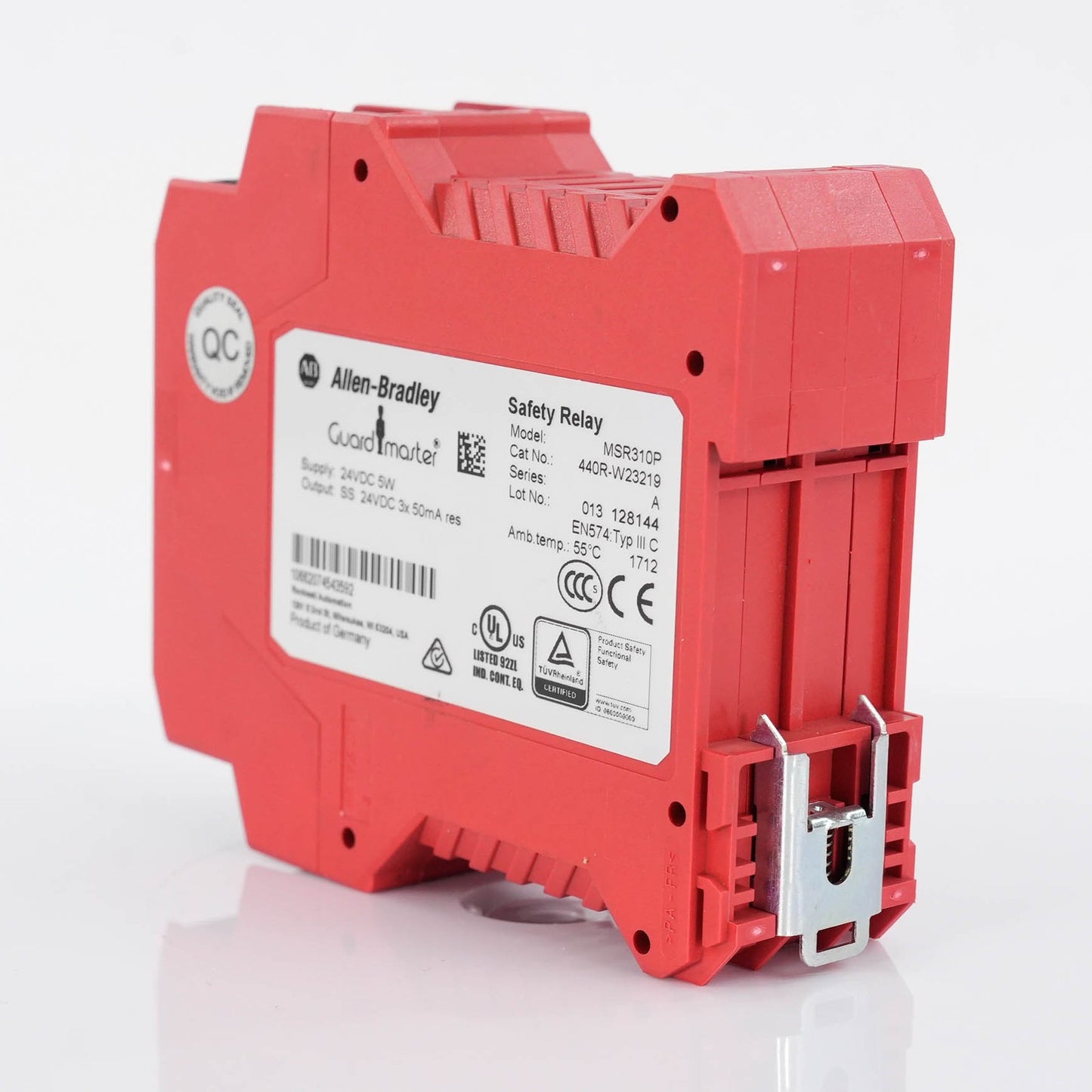 Allen Bradley 440R-W23219 Ser A Guardmaster GSR SI Safety Relay 24V DC MSR310P