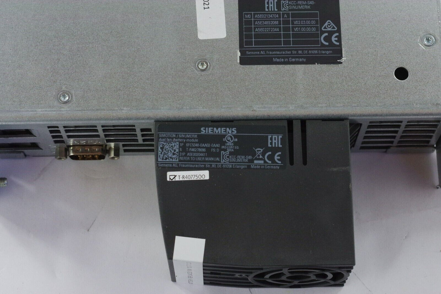 Siemens 6FC5372-0AA00-0AA2 SINUMERIK 840D sl NCU 720.2 / PLC 317-2DP