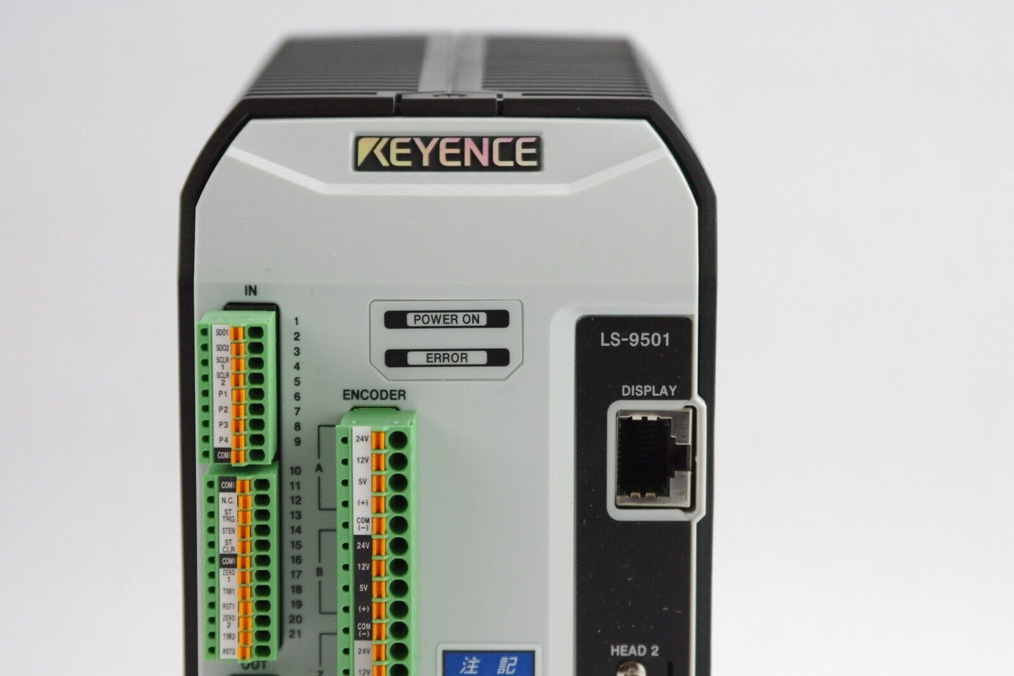 KEYENCE LS-9501P LS9000 Series Optical Micrometer Controller Excellent Condition