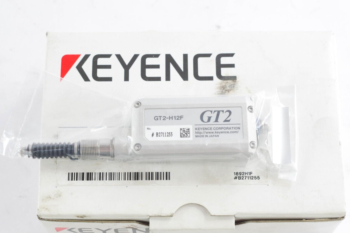 KEYENCE Contact Displacement Sensor GT2-H12F - New Surplus