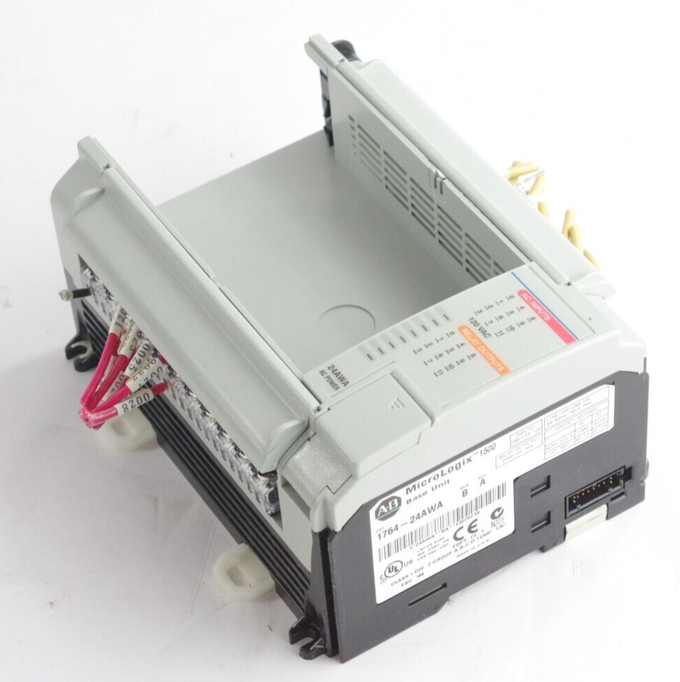 Allen Bradley 1764-24AWA Ser B Rev A MicroLogix 1500 Base Unit