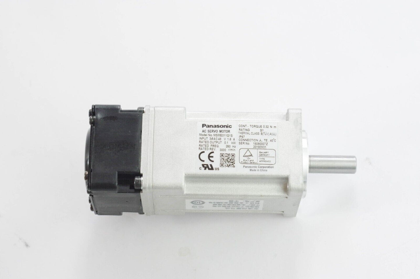 Panasonic MSME011G1S AC Servo Motor - New Without Box