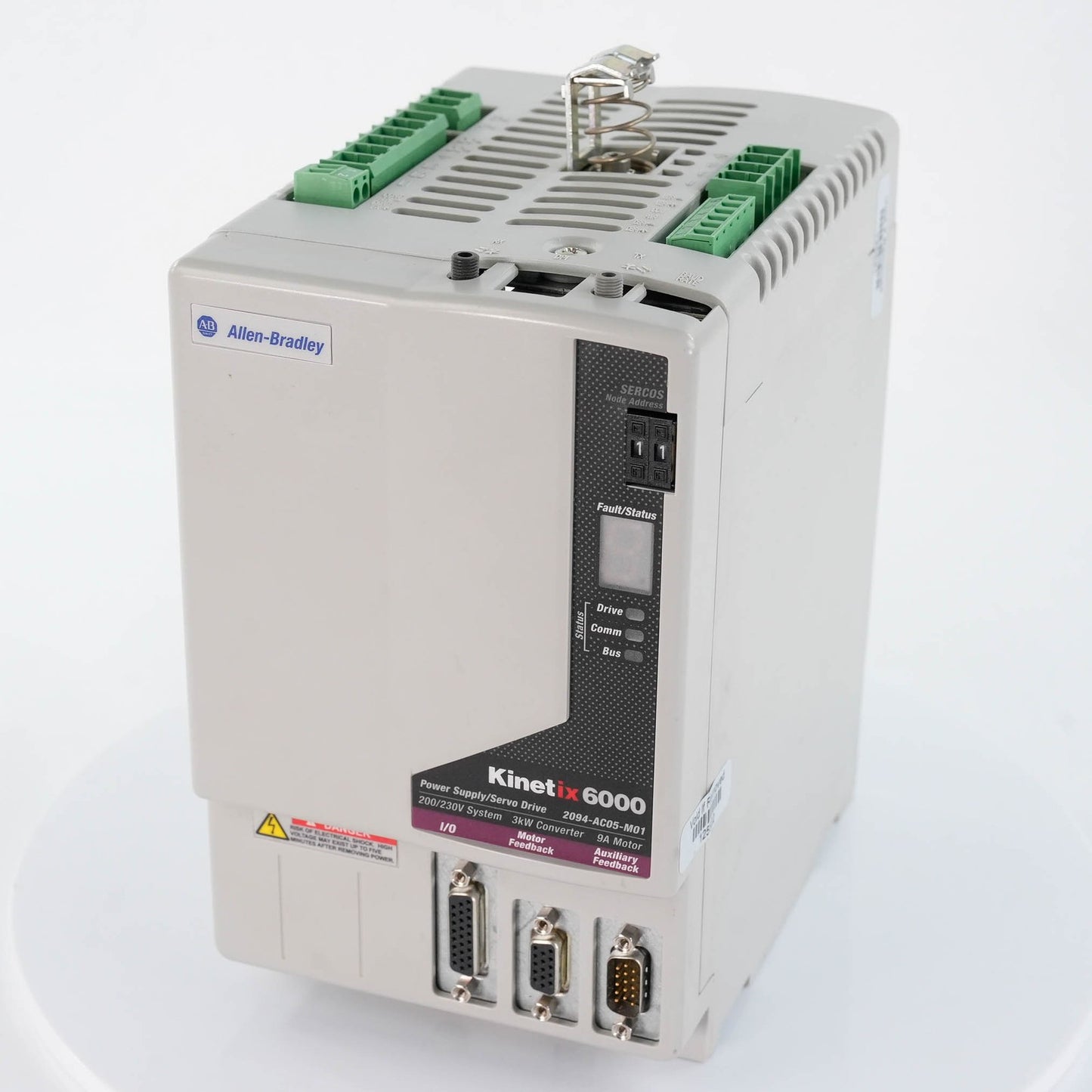 Allen Bradley 2094-AC05-M01 Kinetix 6000 Integrated Axis Module 230V 2094AC05M01