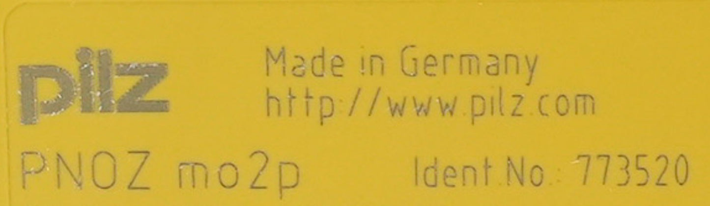 Pilz PNOZ mo2p 773520 Safety Relay Module