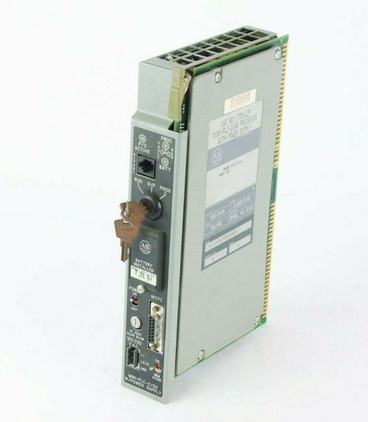 ALLEN-BRADLEY 1772-LZP D MINI-PLC-2/02 W/PWR SUPPLY, SERIES A