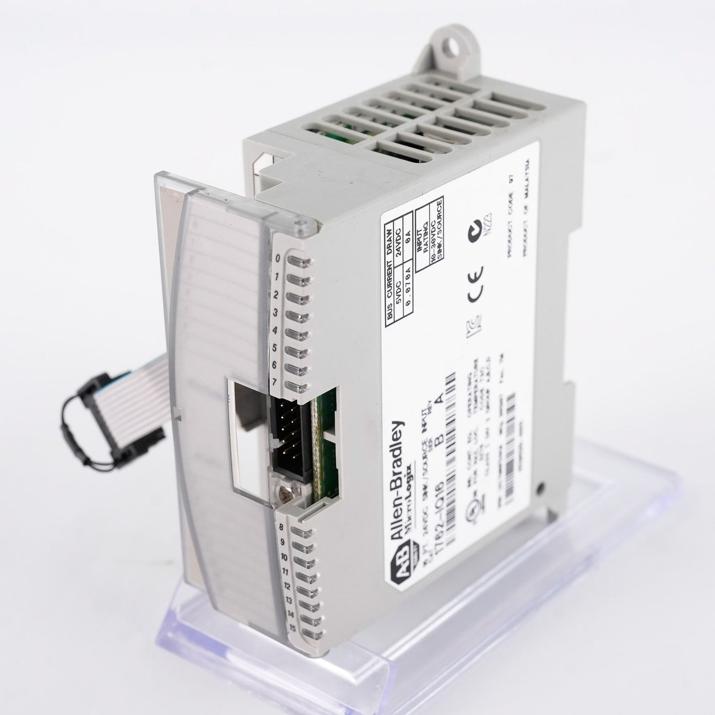 Allen Bradley 1762-IQ16 /B MicroLogix 16-Point Sink Source Input Module 1762IQ16