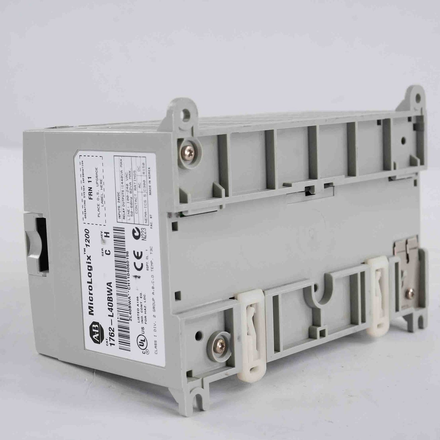 Allen Bradley 1762-L40BWA /C Rev H MicroLogix 1200 Controller 1762L40BWA