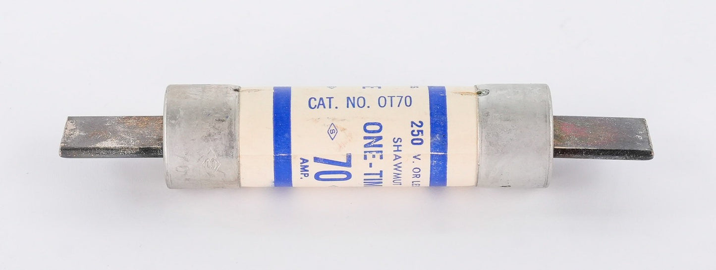 Gould Shawmut OT70 One-Time Fuse 70 Amp 250V
